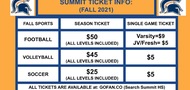 Summit Fall Season Ticket Information